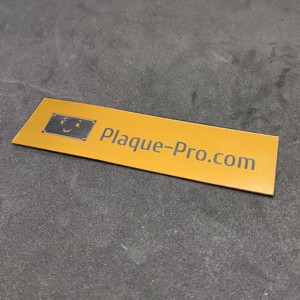 Plaque de boite aux lettres PVC