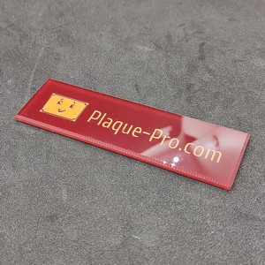 Plaque de boite aux lettres sur mesure, 7€