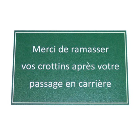 Plaque pro thermoplastique aspect rugueux