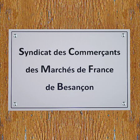 Plaque professionnelle éco épaisseur 2.2mm